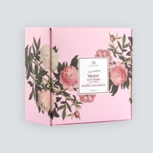 Magrada, Luxurious Peony Bath Bomb With Vitamin E – Set of 4 Bombs
