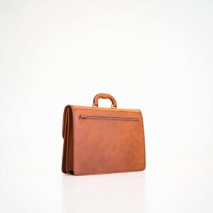 Leather Briefcase No. 99 – Cognac