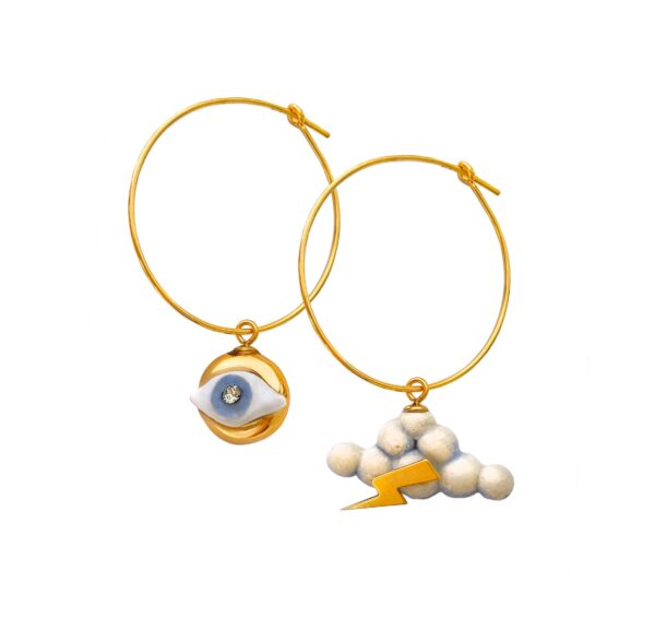Eye in the Sky – Earrings