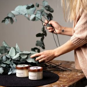 Bonobo, Scented Candle Lemongrass – S (20h)