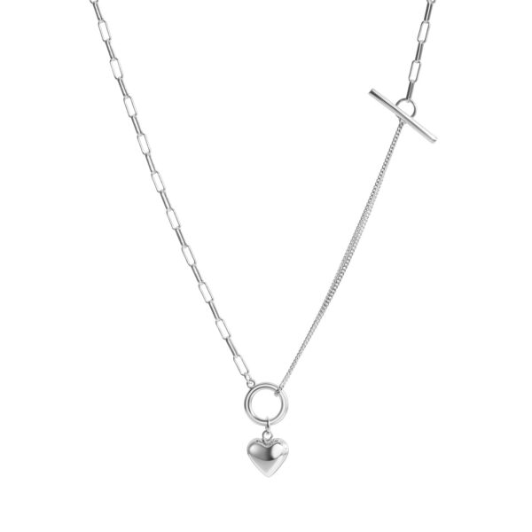 HEART Necklace - Silver