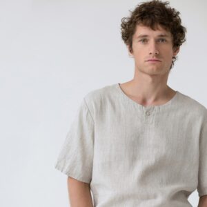 Linen Fern Pyjama Set – Melange