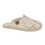 Natural felt slippers Pelsi - Beige