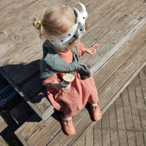 Kids’ Slippers Mutsu – Coral