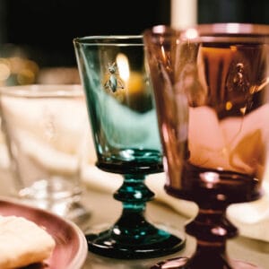 Bee Glasses Set of 4 Colors, 220ml