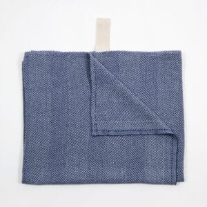 Big Linen Towel – Blue