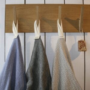 Big Linen Towel – Blue