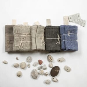 Big Linen Towel – Blue
