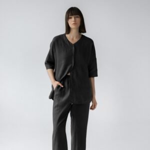 Roxder Linen Tales Linen Loungewear Set