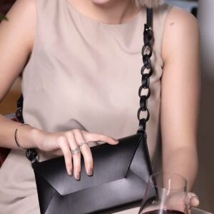 Wine & Dine Evening Bag – Black