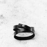 Arm Your Arm Leather Wristband x2