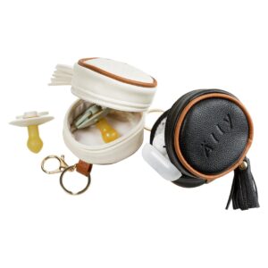 Ally Pacifier Bag – White