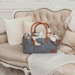 Storage Basket / Diaper Caddy Organizer