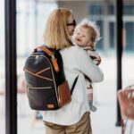 Ally Large Diaper Backpack – Black Coffee