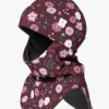 Merino Balaclava For Kids BREM - Winter Flowers
