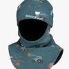 Fleece Balaclava For Kids FERN - Tractors