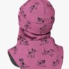Merino Balaclava For Kids BREM - Pink Dogs