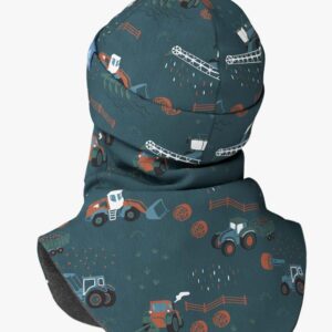 Merino Balaclava For Kids BREM - Tractors