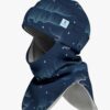 Thermal Merino Balaclava For Kids CLAVAN - Northern Lights