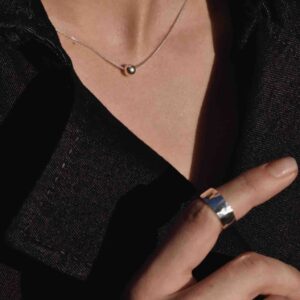 Bubble Necklace - Silver