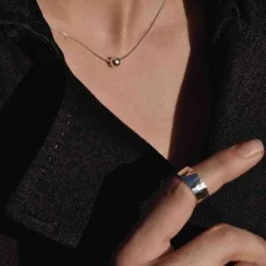 Bubble Necklace – Silver
