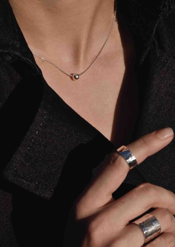 Bubble Necklace – Silver