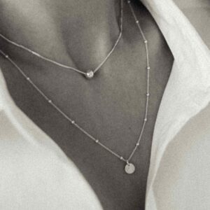 Bubble Necklace – Silver