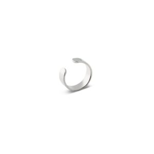 Flat Ear Cuff – Silver