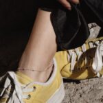 Mini Bubble Anklet - Silver