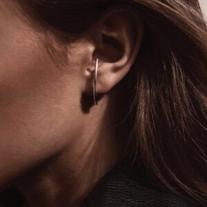 Radius Earrings – Silver