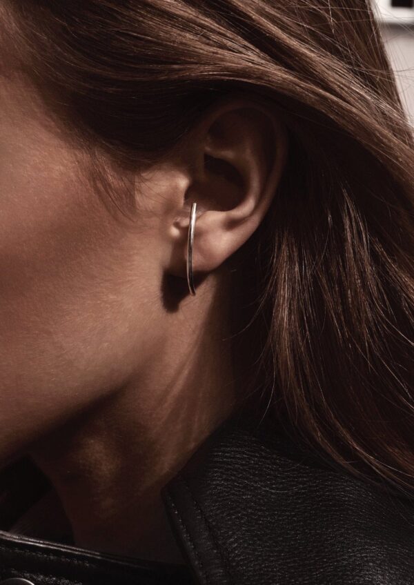 Radius Earrings – Silver