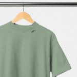 Embroidered Collar Organic Cotton T-shirt "Isä" (FIN)