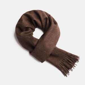 Natural Baby Alpaca Wool Scarf – Exclusive 180