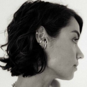 Flat Ear Cuff – Silver