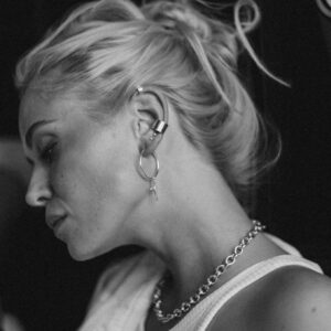 Flat Upper Ear Cuff – Silver