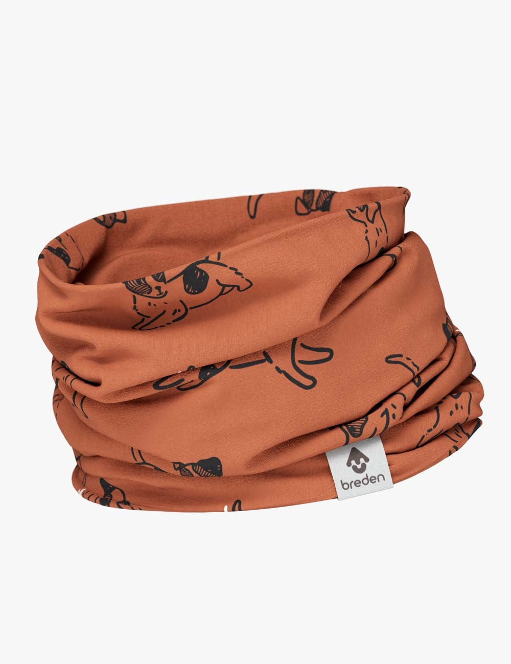 Kids Neck Tube For Autumn And Spring TOBIAS - Copper Dogs