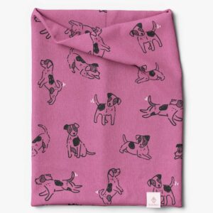 Kids Neck Tube For Autumn And Spring TOBIAS - Pink Dogs