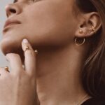 Pin Up Earrings - Gold