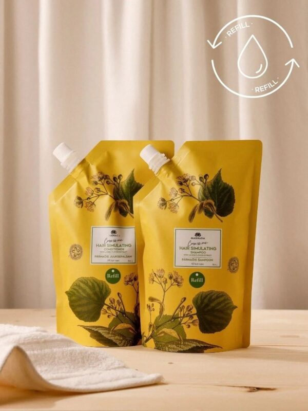 REFILL for Linden Flower Shampoo With Nordic Birch Extract – 500ml