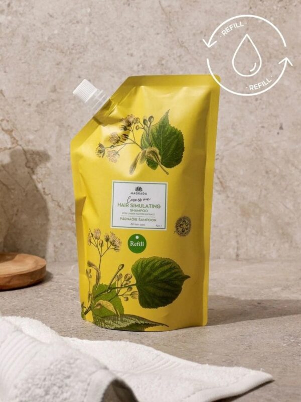 REFILL for Linden Flower Shampoo With Nordic Birch Extract – 500ml
