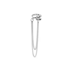 Revolve Ear Cuff – Silver