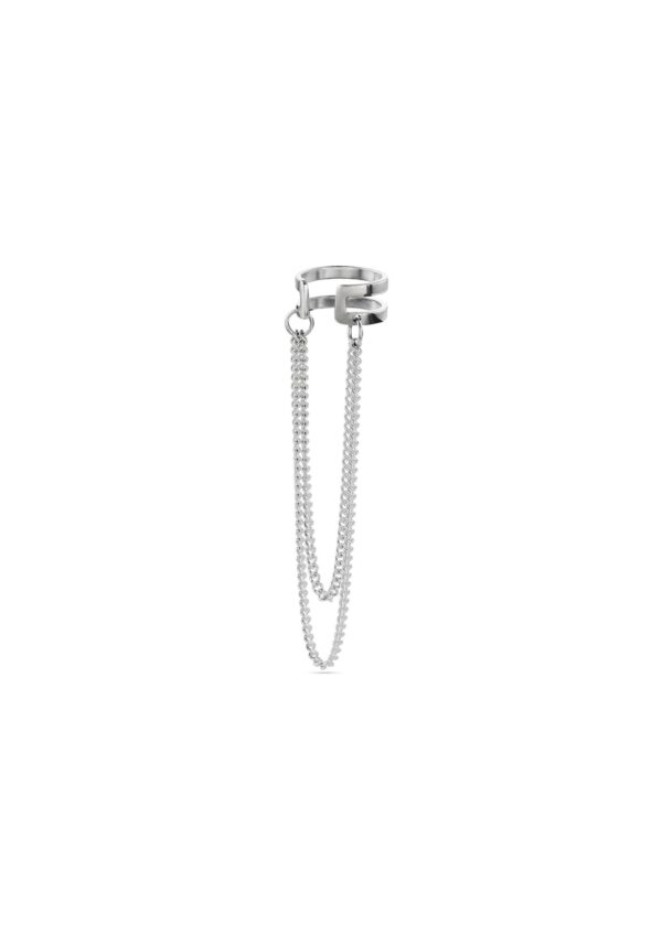 Revolve Ear Cuff – Silver