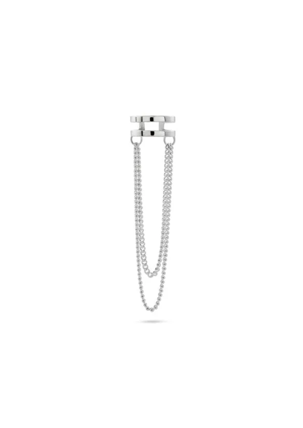 Revolve Ear Cuff – Silver