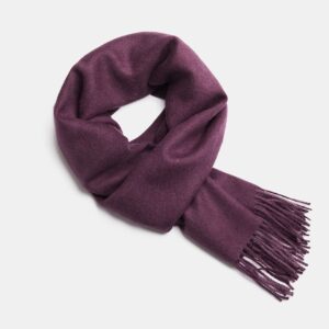 Natural Baby Alpaca Wool Scarf – Exclusive 180