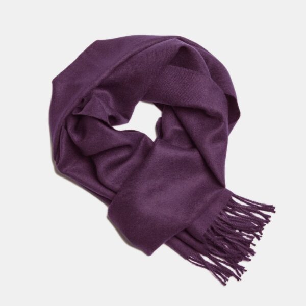 Natural Baby Alpaca Wool Scarf – Exclusive 180