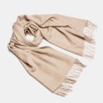 Natural Baby Alpaca Wool Scarf – Exclusive 200