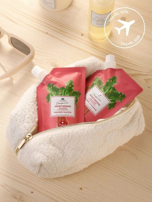 TRAVEL SIZE Rhubarb Hair Mask With Castor Oil – 100 ml