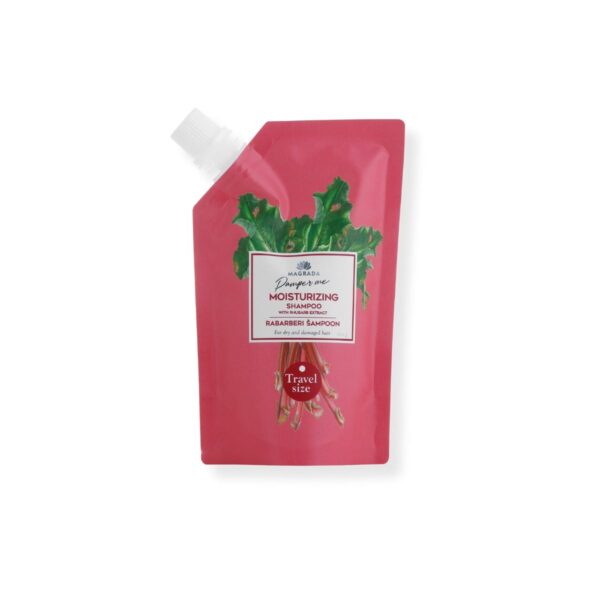 TRAVEL SIZE Rhubarb Shampoo With Aloe Extract – 100 ml