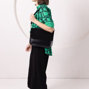 ASTORIA handbag – Black Suede