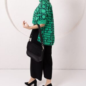 ASTORIA handbag – Black Suede
